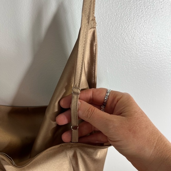 Amaryllis Nora Satin Slip Dress Size Small - Picture 8 of 10